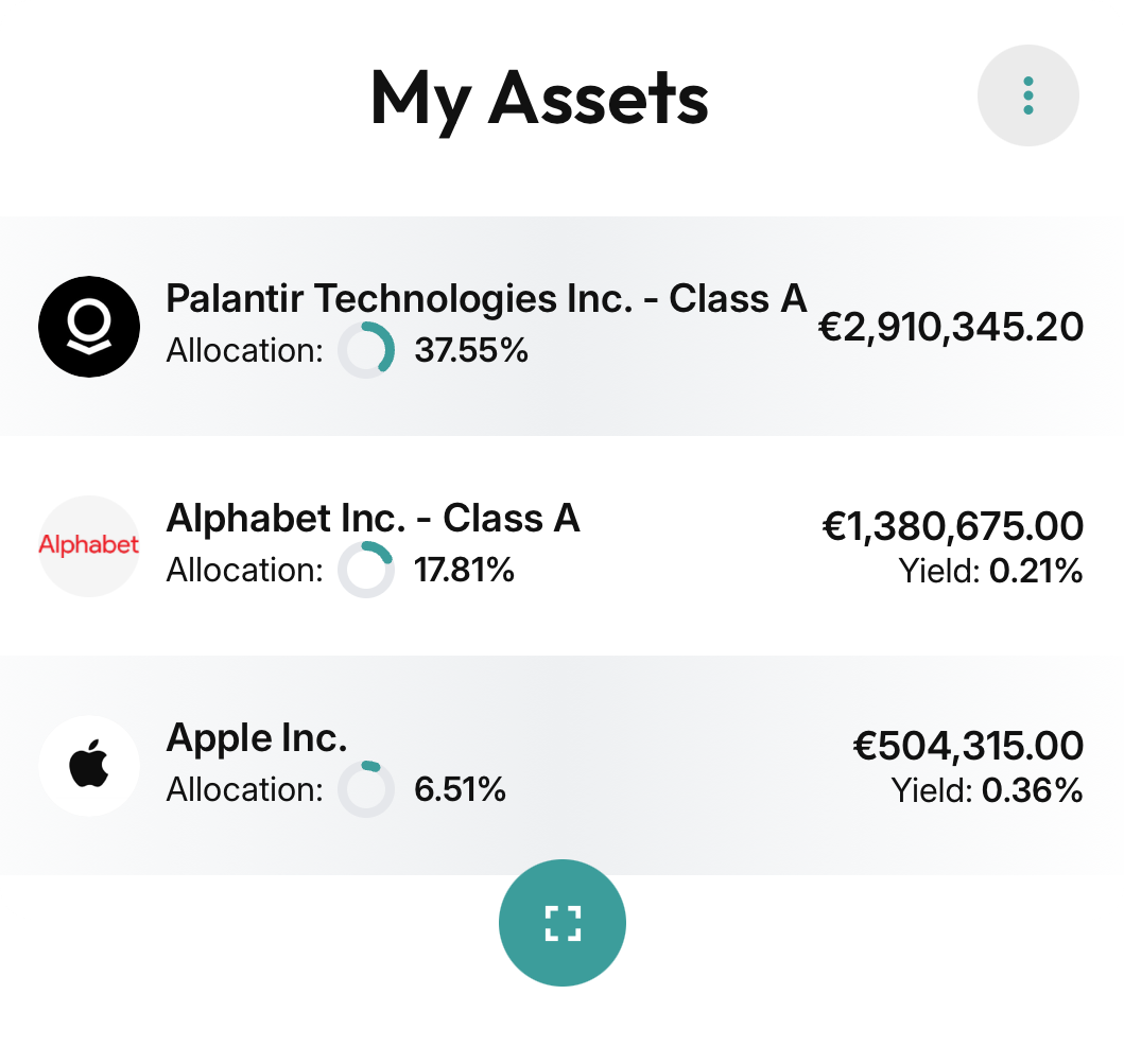 My Assets screenshot 1