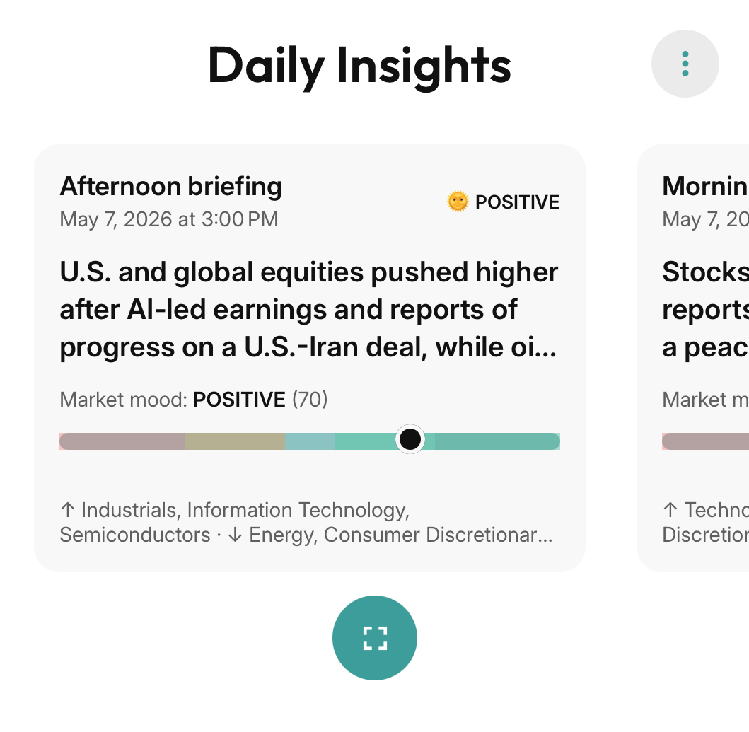 Daily Insights screenshot 1