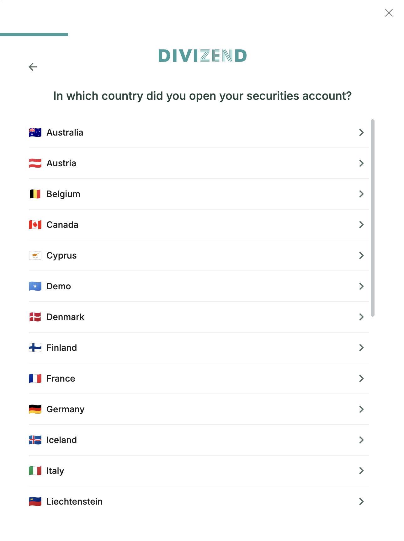 Portfolio Import screenshot 1